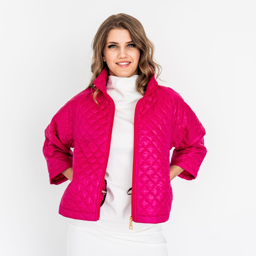 noor steppelt pink kabát