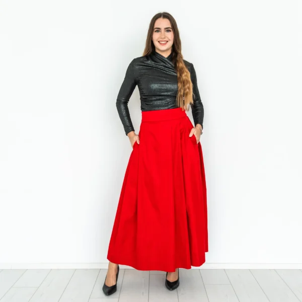 Suzy elegáns maxi szoknya