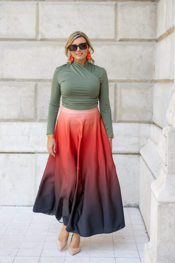 Rainbow szoknya hosszú