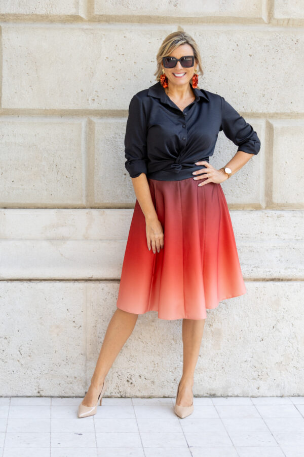 Rainbow szoknya rövid