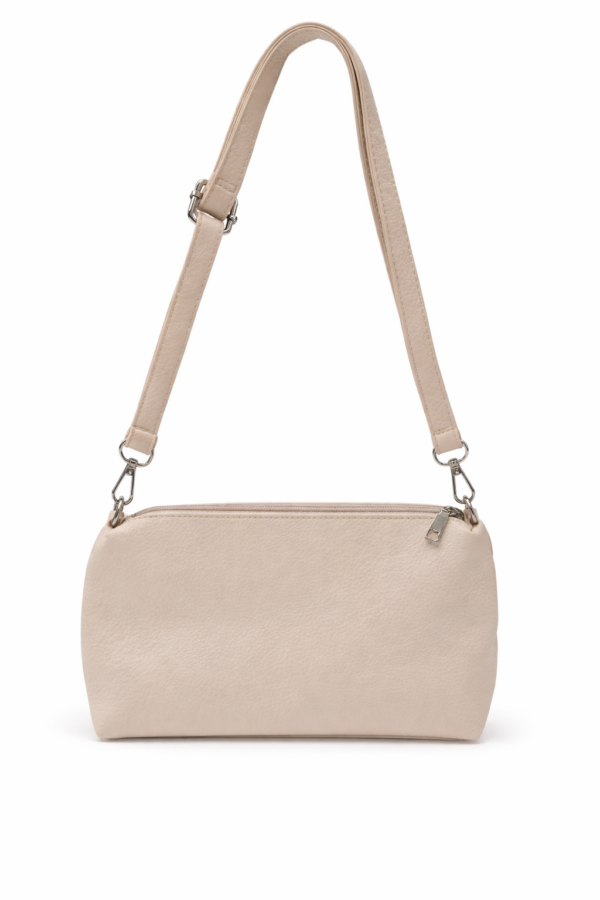 Kifordítható fekete/bézs táska