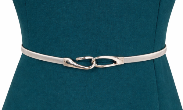 Ékszeröv finoman ívelt, egymásba kapcsolódó formákkal