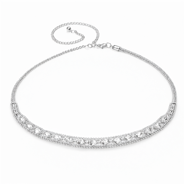 Elegáns ékszeröv köves díszítéssel