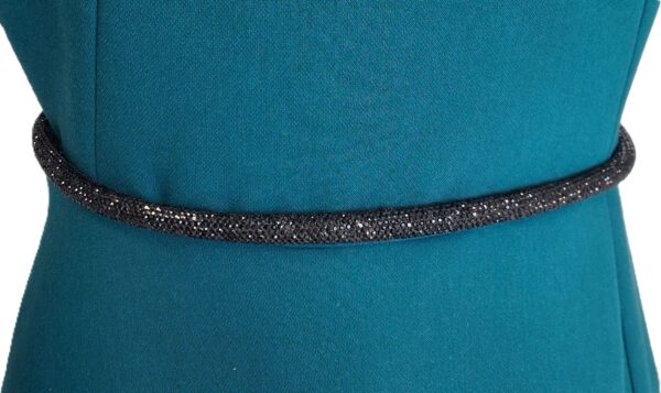 Fekete kristályos ékszeröv