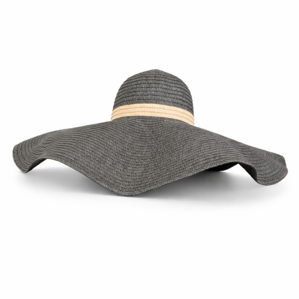 Elegáns szalmakalap extra széles karimával