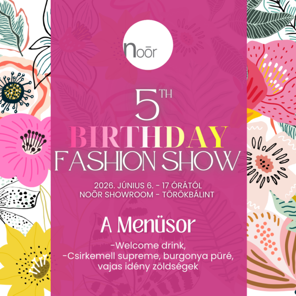 Divatbemutató - jegy