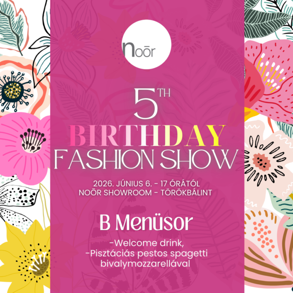 Divatbemutató - jegy