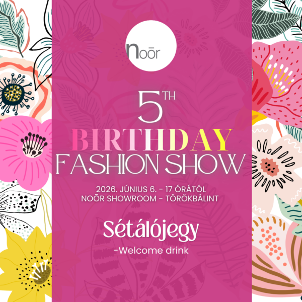Divatbemutató - jegy