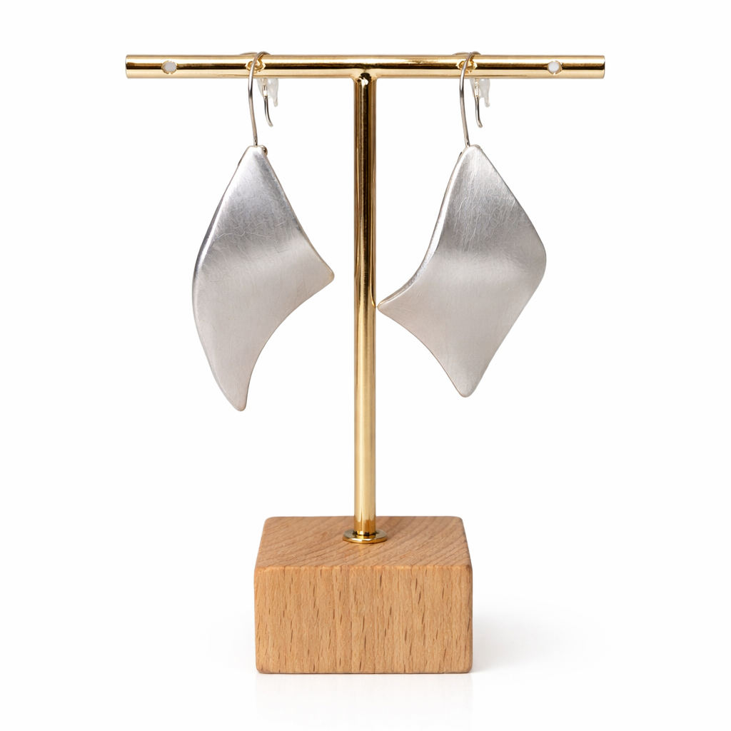 Hullámos fülbevaló - Image 3