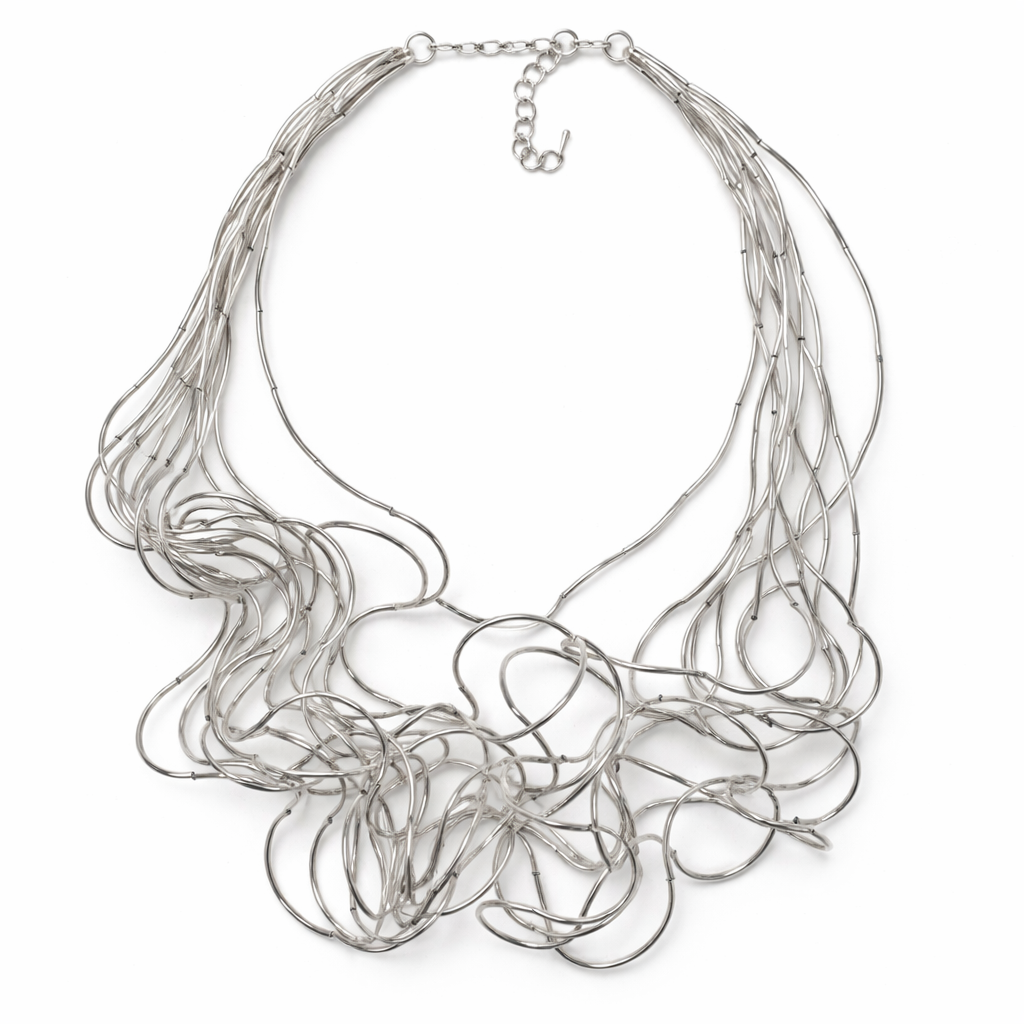 Nyaklánc hullámzó szálakkal - Image 2